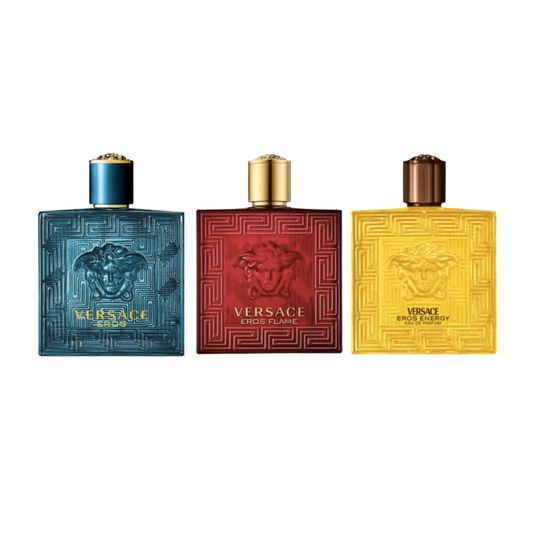 SET VERSACE EROS TRILOGIA